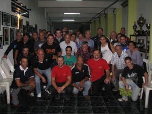 Curso de Primeros auxilios en la Federación uruguaya de Boxeo