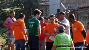 Acción ecológica en colaboración con el ayuntamiento de Florianópolis (Brasil)