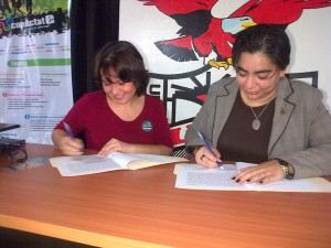 Firma del Convenio de Desarrollo y Formación Cultural… (San Miguel, El Salvador)