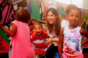 Acción social en la comunidad de lo Salgueiro en Rio de Janeiro