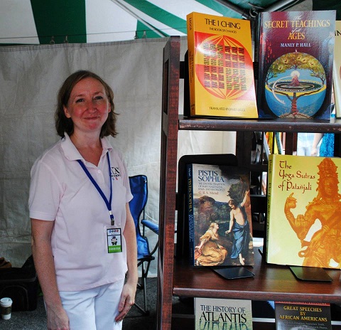 Melanie at Decatur Book Festival