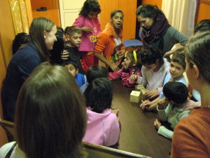 Visita a un orfanato en Bulgaria