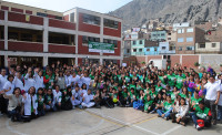 New Acropolis volunteers carry out a national campaign on health attention and education (Peru)
