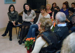 A meeting with scientists of the Institute of Philosophy on occasion of the World Philosophy Day at New Acropolis of Kyiv, Ukraine