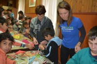 Visit to the orphanage of Razliv (Sofia, Bulgaria)