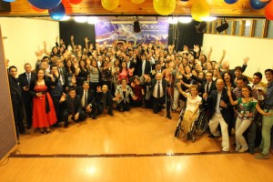 VOLUNTARIOS CELEBRAN EN SANTIAGO DE CHILE EL ANIVERSARIO NÚMERO 50 DE NUEVA ACRÓPOLIS EN EL PAÍS