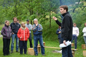 Orienteering workshop, Slovenia