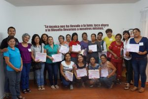Taller “La esencia de ser mujer” (Estado de Oaxaca, México)