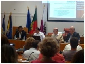 Jornada intensa de actividades en la Biblioteca municipal y Fundación de Oeiras, para el antropólogo y escritor Fernando Schwarz invitado por Nueva Acrópolis (Portugal)