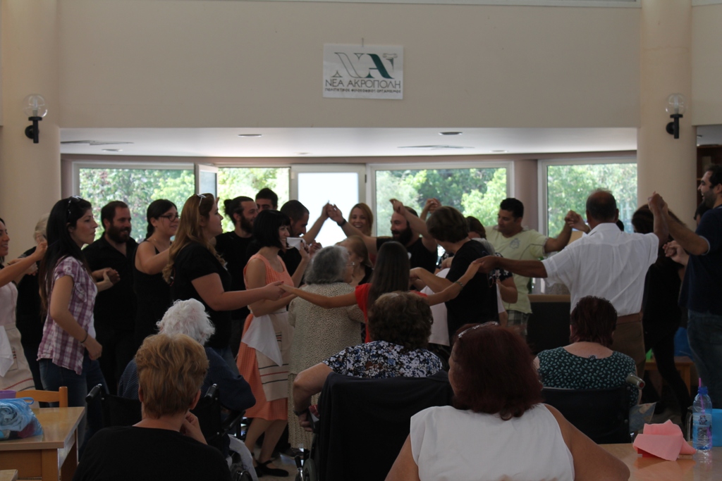 Visiting a nursing home (Nicosia, Cyprus) Acropolis News