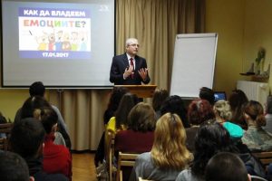Conferencia titulada “Cómo controlar nuestras emociones” (Sofía, Bulgaria)