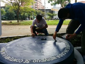 Tribute to Giordano Bruno (Medellin, Colombia)