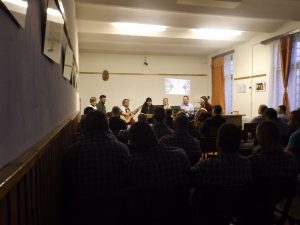 Poetic and musical program at the local prison in Győr (Hungary)