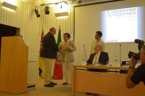 Honorary award for José Carlos Fernandez, director of New Acropolis Portugal