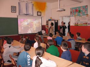 Humanitarian meeting with the children of the village of Dor Marunt (Bucharest, Romania)