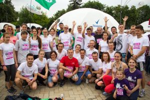 50 acropolitans participated in Charitable Running Event (Kiev, Ukraine)