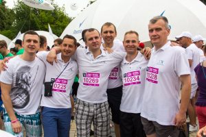 50 acropolitans participated in Charitable Running Event (Kiev, Ukraine)