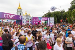 50 acropolitans participated in Charitable Running Event (Kiev, Ukraine)