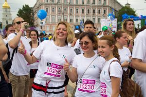 50 acropolitans participated in Charitable Running Event (Kiev, Ukraine)