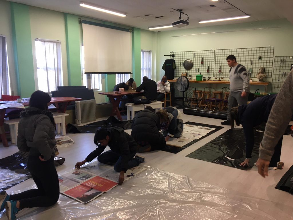 Waterproof sleeping bags for the homeless (Johannesburg, South Africa