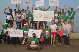 Nueva Acrópolis participa en el Maratón de Mumbai 2019 (Mumbai, India)