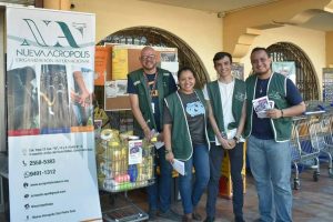 Food collection campaign in favor of the San Vicente de Paul Nursing Home (San Pedro Sula, Honduras)