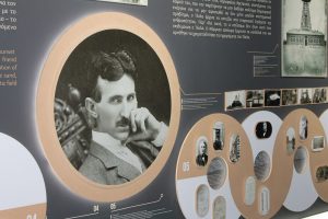 Visita a la exposición sobre Nicola Tesla (Chipre)