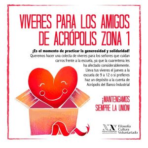 Campaña de donación de víveres (Guatemala)