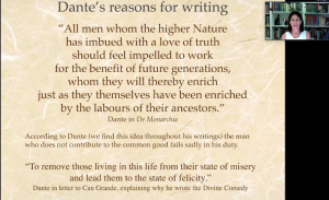 Online Workshop: Dante’s Divine Comedy, an allegory of the Soul’s journey (London, UK)
