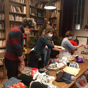 Help for the homeless during the Christmas period (France)