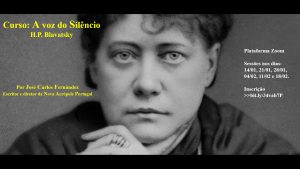 Curso: “La voz del silencio”, de H. P. Blavatsky (Portugal)