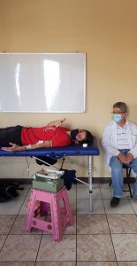 Blood donation campaign (Alajuela, Costa Rica)