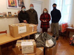 Humanitarian help for earthquake victims (Zagreb, Croatia)