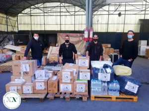 Help to the earthquake victims in Elassona (Attica, Greece)
