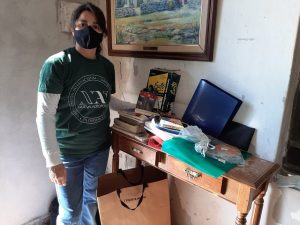 Delivery of donations to families in need (Argentina)