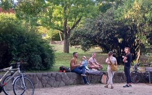 Una charla en el parque: nuestras decisiones diarias (Pécs, Hungría)