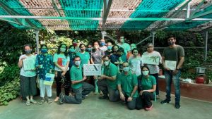 Celebrating International Volunteers Day at Shantivan Garden (Mumbai, India)