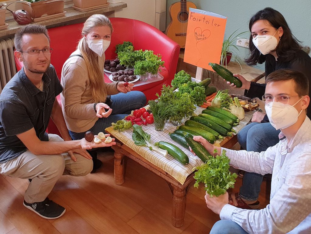 Processing of food rescued