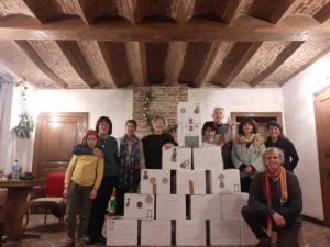 Food collection in benefice of homeless (Belgium)