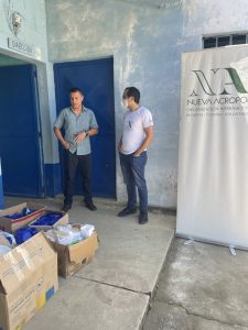 Delivery of school supplies (Cobán, Guatemala)