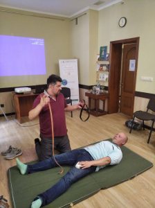 First aid courses in New Acropolis centres (Ukraine)