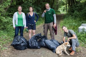 Together for nature – garbage collecting action (Veszprém, Hungary)