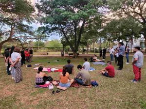 Filosofía estoica en el parque (Bolivia)