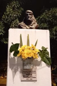 Busto Giordano Bruno en Cali
