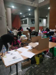 Ayuda humanitaria (Salónica, Grecia)