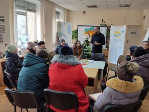 Nueva Acrópolis apoya un proyecto de recuperación psico-social para desplazados internos (Zaporizhzhia, Ucrania)