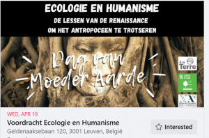 Conferencia: Ecología y Humanismo (Bélgica)
