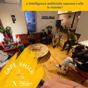 Café-philo – L’Intelligence artificielle sauvera-t-elle le monde ? (Montréal, Canada)