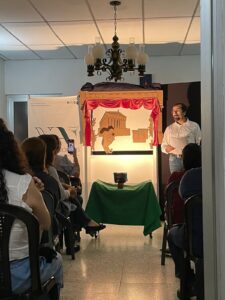 Puppet theater: Mythology, a journey to the inner world (Cobán, Guatemala)