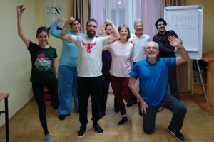 Inicio del taller “Fitness y Filosofía de la Salud” (Bulgaria)